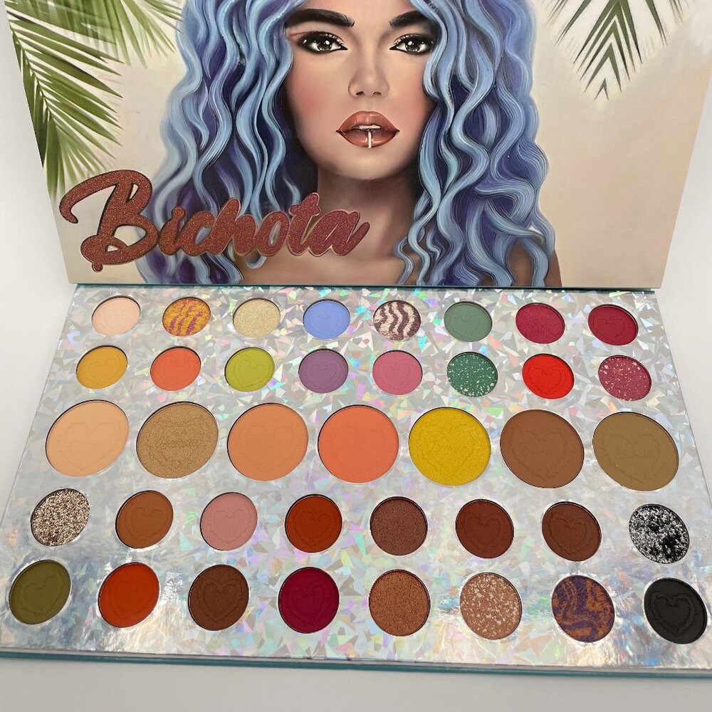 Bichota Beauty Eyeshadow Palette – Glam Makeup Look